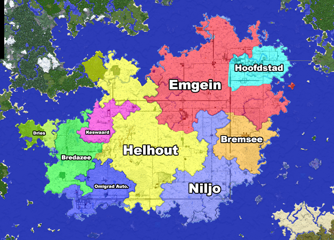 Land & provinces